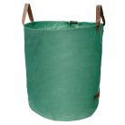 VERTO Kerti hulladék és levélgyűjtő zsák 270 L, 150 g/m2, PP, párnázott peremmel, 3 fogantyúval, 67 x 76cm 15G541