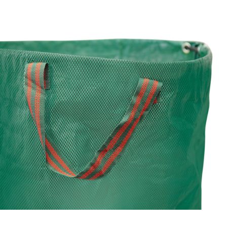 VERTO Kerti hulladék és levélgyűjtő zsák 270 L, 150 g/m2, PP, párnázott peremmel, 3 fogantyúval, 67 x 76cm 15G541