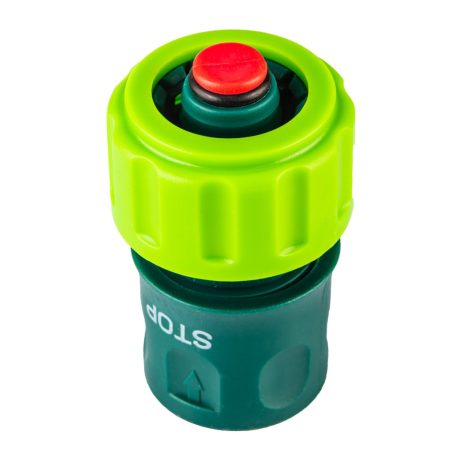 VERTO Tömlő gyorscsatlakozó 3/4" vizstoppos 15G723