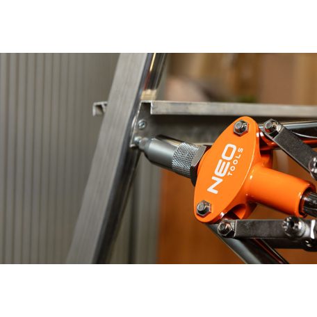 NEO TOOLS Popszegecshúzó 2 karos, egyenes, alu és acél szegecsekhez, 3.2-6.4mm-ig 18-106-1