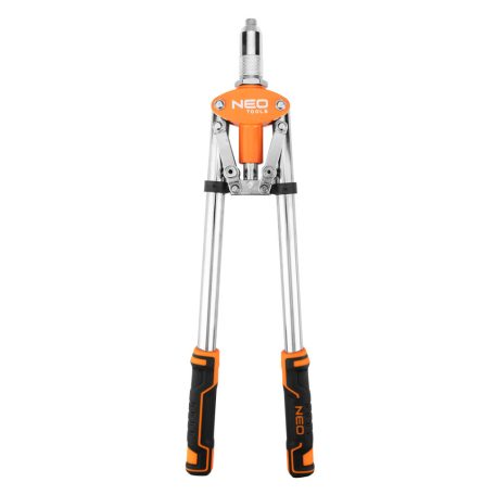 NEO TOOLS Popszegecshúzó 2 karos, egyenes, alu és acél szegecsekhez, 3.2-6.4mm-ig 18-106-1