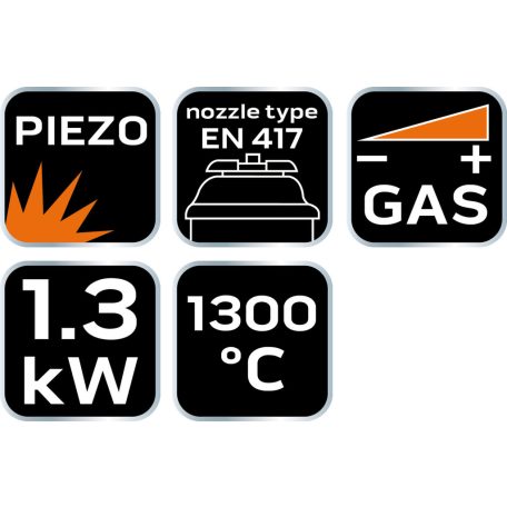 NEO TOOLS Gázforrasztó, perzselő, gázégő csavaros 20-025