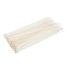 TOPEX KÁBELKÖTEGELŐ, gyorskötöző, 2,5mm x 100mm, fehér, 100db 44E975