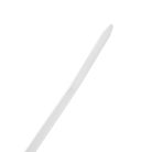 TOPEX KÁBELKÖTEGELŐ, gyorskötöző, 2,5mm x 100mm, fehér, 100db 44E975