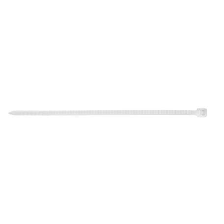 TOPEX KÁBELKÖTEGELŐ, gyorskötöző, 2,5mm x 100mm, fehér, 100db 44E975