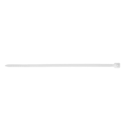 TOPEX KÁBELKÖTEGELŐ, gyorskötöző, 2,5mm x 100mm, fehér, 100db 44E975