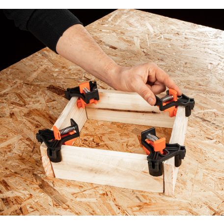 NEO TOOLS Sarokszorító szett, rugós, 4 darabos készlet 45-492
