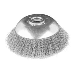   GRAPHITE Drótkorong, fazékkefe hullámos 150 x 25, 4mm benzines kaszákhoz 55H102