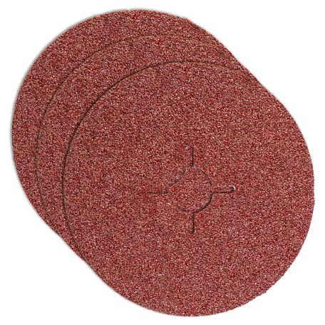 GRAPHITE Rostszálas-. fíber-csiszolókorong 125mm, K40, 3db 55H855