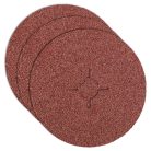 GRAPHITE Rostszálas-. fíber-csiszolókorong 125mm, K60, 3db 55H856