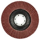 GRAPHITE Csiszolókorong lamellás 115x22.2mm, K100 fém-fa 55H984