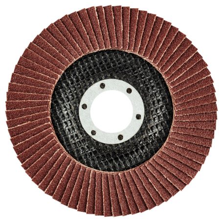 GRAPHITE Csiszolókorong lamellás 115x22.2mm, K100 fém-fa 55H984