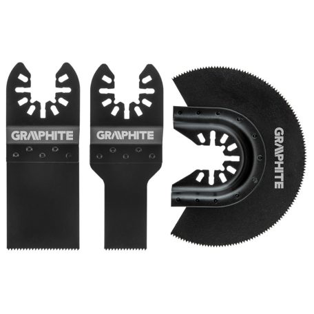 GRAPHITE Vágó lapok fához multifunkciós géphez 3db 56H070