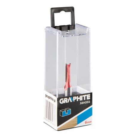 GRAPHITE Felsőmaró kés, nútmaró 6 x 19mm, 8mm 56H202