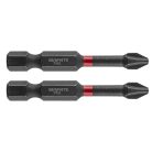 GRAPHITE Torziós ütvecsavarozó bit PH2x50mm, 2db 56H519