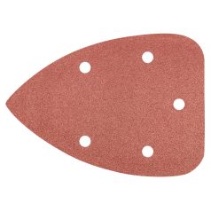   GRAPHITE Csiszolópapír, 59G335 deltacsiszolóhoz, tépőzáras, K120, 5db 57H826