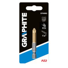 GRAPHITE Csavarhúzó bit PZ2, 50mm, 1/4" 57H982