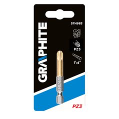 GRAPHITE Csavarhúzó bit PZ3, 50mm, 1/4" 57H983
