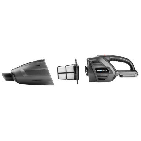 GRAPHITE Akkus kézi és padló porszívó 2az1-ben, Energy+ 18V, 3, 8kPa akku nélkül!!! 3 év garanciával 58G097