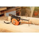 NEO TOOLS Mérőszalag, 7,5m/25mm, erősített rugós, acél, fekete szalag fehér nagyított skálával, mágneses, autostop+rögzítő 67-244