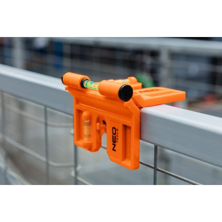 NEO TOOLS Oszlopvízmérték, állítható mágneses szárak, 3 libella 71-003