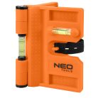 NEO TOOLS Oszlopvízmérték, állítható mágneses szárak, 3 libella 71-003