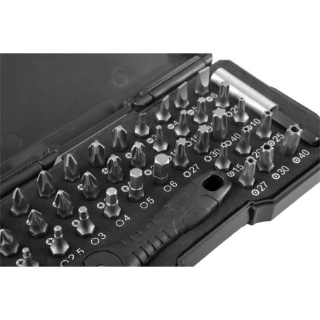 NEO TOOLS Csavarhúzó bitkészlet 38db 25 év garanciával 06-105