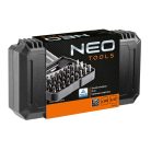 NEO TOOLS Csavarhúzó bitkészlet 38db 25 év garanciával 06-105