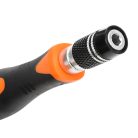 NEO TOOLS Műszerész, precíziós csavarhúzókészlet, bitekkel, nyéllel és hosszabbító szárakkal, 45db-os 06-111-1