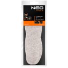 NEO TOOLS Talpbetét, filc, hőszigetelt, 40-41 82-341