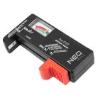 NEO TOOLS Akkumulátor és elemteszter, 1,5-9V-ig 94-009