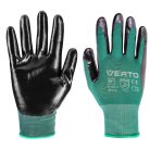 VERTO Kertész kesztyű, nitril bevonat, 4131X, 8", légáteresztő felsőrész 97H151