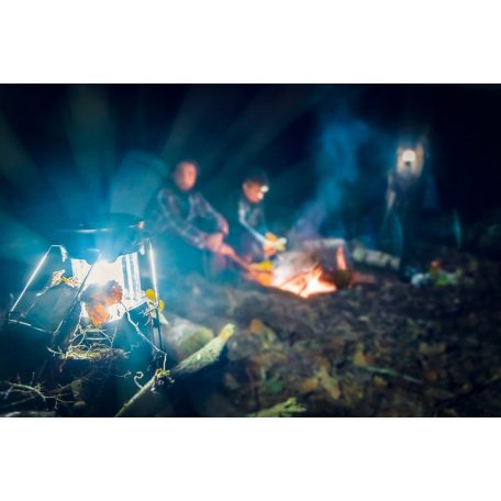 NEO TOOLS Kempinglámpa, 3 funkciós, összecsukható, 200lum, elemes 3xAA, COB LED, 3W 99-030