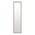 Nagy állótükör, 148 cm, alumínium keret, összecsukható, ModernHome