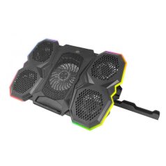   Esperanza RGB Világítású Gaming Laptop hűtőállvány és telefontartó 