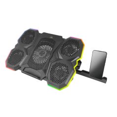   Esperanza RGB Világítású Gaming Laptop hűtőállvány és telefontartó 