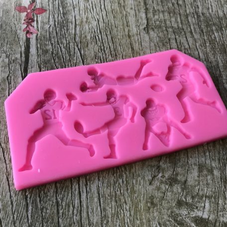 3D sportoló szilikon forma
