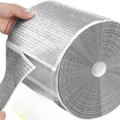   4 csomag nylon, ultravékony mikroszálas acélgyapjú szappanpárna, akvárium tisztító eszköz