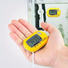   1db Kettős Celsius és Fahrenheit Akváriumi Hőmérő Tapadókoronggal