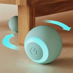   1 db Interaktív Elektromos Okos Macskajáték Labda - USB-ről Tölthető Automatikus Mozgó Guruló Labda