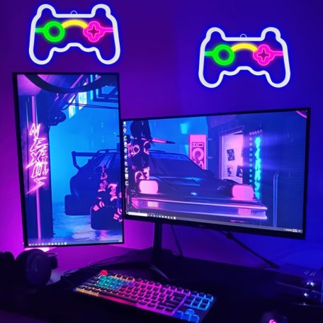 Kontroller formájú LED Neon