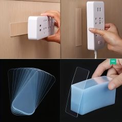   60db Átlátszó Szuper Erős Kétoldalas Ragasztós Nanoszalag