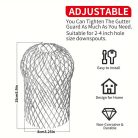 4db Alumínium Ereszcsatorna Védő