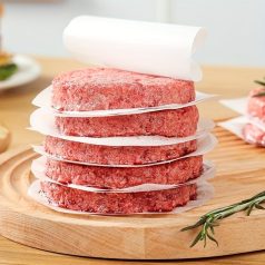   100 darab nem tapadó pergamen papír kör hamburger pogácsához