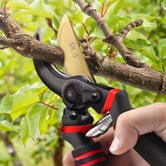   Professzionális Titánium Bypass Metszőolló - Szuper Éles Prémium Kerti Olló