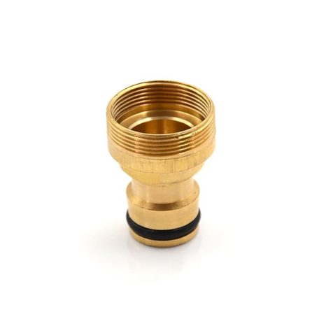 Sárgaréz gyorscsatlakozású kerti locsolócső csaptelep adapter