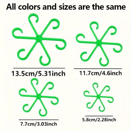 4db Erős Műanyag Növénytartó Klipsz