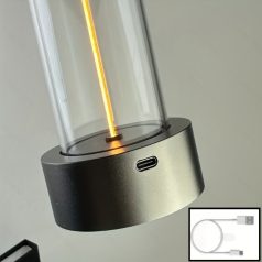   Modern Dimmelhető LED Mágneses Asztali Lámpa, Érintővezérléssel