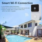 Intelligens WiFi Ajtócsengő Beépített Akkumulátorral