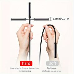   Ipari Endoszkóp Kamera Apple-hez, 5.5mm Objektív, 1080P HD Felbontás